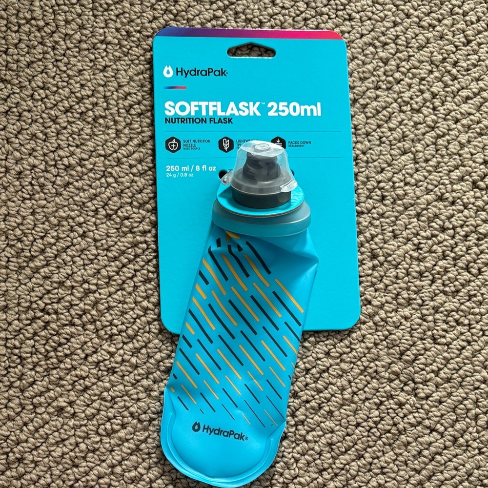 Blue SoftFlask 250ml Nutrition Flask